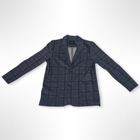 Liverpool Los Angeles Other - Liverpool LA Knit Blazer - Men's Large - Blue Plaid NWOT